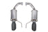 Roush 2024 Ford Mustang GT/EcoBoost Dual Tip Axle Back Exhaust w/ Black Tips