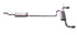 Gibson 07-14 Ford Edge SE 3.5L 2.5in Cat-Back Dual Split Exhaust - Stainless