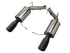Roush 11-14 Mustang V6 Black Tip Axle Back Exhaust