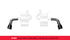 Corsa 16-17 Chevy Camaro SS 2.75in Inlet / 4.5in Outlet Black PVD Tip Kit (For Corsa Exhaust Only)