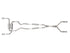 afe Takeda Cat-Back Exhaust System Infiniti Q50 14-15 V6-3.7L