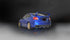 Corsa 2015 Subaru WRX Cat Back Exhaust, Black Quad 3.5in Tips *Sport*