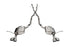 Corsa 11-21 Jeep Grand Cherokee Xtreme 2.5in Cat-Back Dual Rear Exit w/Twin 4in Polished Tips