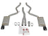 aFe MACHForce XP Exhausts Cat-Back SS-304 EXH w/ Black Tips 15-16 Ford Mustang EcoBoost 2.3L (t)