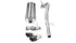 Corsa 11-14 Cadillac Escalade 6.2L V8 3in Cat-Back Single Side w Twin 4in Black Pro-Series Tips