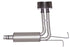 Gibson 94-96 Dodge Ram 1500 Base 3.9L 2.5in Cat-Back Super Truck Exhaust - Aluminized
