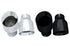 AWE 2012-2018 Jeep Wrangler JK/JKU 3.6L Dual Axle Back w/ Chrome Silver Tips