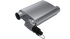QTP 3in Weld-On 304SS Screamer Muffler w/Bolt-On QTEC Electric Cutout