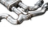 AWE Tuning 20-25 BMW X3 M/M Comp (F97) AWD SwitchPath Axle-back Exhaust - Chrome Silver Tips