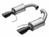 Roush 15-17 Mustang GT Black Tip Axle Back Exhaust