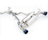 Invidia 03-08 Infiniti FX35/45 Gemini Single Layer Titanium Tip Cat-back Exhaust