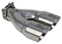aFe Takeda 2.5" 304 SS Clamp-on Exhaust Tip 2.5in Inlet 3in Dual Outlet - Polished