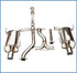 Invidia 2010-2012 Subaru Legacy GT Dual Q300 3" Catback Exhaust w/ SS Tips