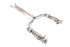 Kooks 15-21 Ford Mustang Shelby 1-3/4 x 1-7/8 x 3 Header & Green Catted X-Pipe Kit
