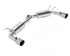 MBRP 2019-2024 Mazda 3 2.5L Hatchback T304 SS Street Axle Back w/ 4" Tips