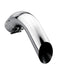 Gibson Marine Turn Down Slash-Cut Tip (Pair) - 4in Inlet/11in Length - Stainless