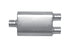 Gibson MWA Superflow Center/Dual Oval Muffler - 4x9x14in/3in Inlet/3in Outlet - Stainless