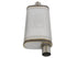aFe MACHForce XP SS Muffler 2.5in Center Inlet / 2.5in Offset Outlet 18in L x 9in W x4in H Body