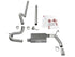 aFe Scorpion 2-1/2in Aluminized Steel Cat Back Exhaust 07-17 Jeep Wrangler V6-3.6/3.8L (4 Dr)