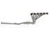 aFe Twisted Steel Tri-Y Headers/Connection Pipes (Race) 01-16 Nissan Patrol (Y61) 4.8L