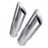 Stainless Works Slash Cut Exhaust Tips 2in ID Inlet
