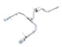 AWE Tuning 18-21 Volkswagen Jetta GLI Mk7 Track Exhaust - Chrome Silver Tips (Fits High-Flow DP)