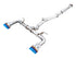 AWE Track Edition Exhaust for Subaru BRZ / Toyota GR86 / Toyota 86 / Scion FR-S - Vapor Blue Tips