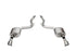 Corsa 2024 Ford Mustang Sport Axle-Back Dual Rear Exit with 4.5in Polished Pro-Series Tips