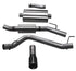 Corsa 2020 Jeep Gladiator JT 3.0in Cat-Back Single Touring Side Exit w/ 4.0in Black Tip