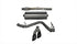 Corsa 14-17 Chevy Silverado 5.3L V8 CC / SB 3in Single Side Exit Touring Cat-Back Exhaust Black Tips