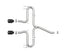 aFe Takeda 2-1/2in 304 SS Axle-Back Exhaust w/Black Tips 17-20 Honda Civic Sport L4-1.5L (t)
