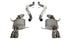 Corsa 08-12 BMW M3 E90 Polished Sport Cat-Back Exhaust