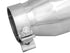 aFe Universal Polished SS Exhaust Tip 3in Inlet x 4-1/2in Outlet x 9in Length