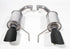 Roush 2015 Mustang V6 / EcoBoost Black Tip Axle Back Exhaust