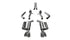 Corsa 17-18 Dodge Challenger 5.7L V8 Sport Cat-Back Dual Rear Exit w/3.5in Polished Tips
