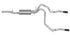 Gibson 15-18 Chevrolet Tahoe LS 5.3L 2.25in Cat-Back Dual Split Exhaust - Black Elite