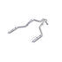 MBRP 2024-2026 Ford Ranger Raptor 3.0L SS 3" Axle-Back w/ Dual Rear Turn-Downs