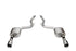 Corsa 2024 Ford Mustang GT Sport Axle-Back Dual Rear Exit with 4.5in Straight Cut Polished Tips