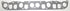 JBA 91-99 Jeep 4.0L L6 Rectangle Port Header Gasket