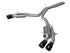 aFe 2018-2019 Audi RS5 2.9L Coupe 304 SS Axle Back Exhaust w/ Quad Black Tip