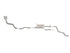 aFe 24-25 Toyota Tacoma L4-2.4L (t) Vulcan Series 2.5in to 3in Cat-Back w/ Polished Tip