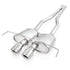 Stainless Works 2009-15 Cadillac CTS-V Coupe 3in Catback System X-Pipe Chambered Mufflers 4in Tips