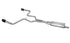 Gibson 15-19 Ford Mustang EcoBoost 2.3L 2.25in Cat-Back Dual Exhaust - Black Elite (Ceramic)