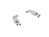 MBRP 2018-2025 Ford Mustang 5.0L T304 Race To Street 3" Exhaust Conversion Kit