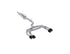 MBRP 2022-2026 Audi S3 2.2L 3" Catback w/ Quad Carbon Fiber Tips- T304