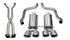 Corsa 2009-2013 Chevy Corvette C6 6.2L Xtreme Catback w/ Polished Tips