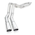 Stainless Works 2011-14 F-150 5.0L 3in Exhaust S-Tube Mufflers Behind Passenger Rear Tire Exit