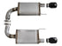 afe MACH Force-Xp Axle-Back Exhaust System Ford Mustang GT 15-17 V8-5.0L