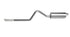 Gibson 03-06 Hummer H2 Base 6.0L 3in Cat-Back Single Exhaust - Stainless