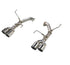 Remark 2022-2024 Subaru WRX (VB) 3.5" Axle Back w/ SS Single Wall Tips